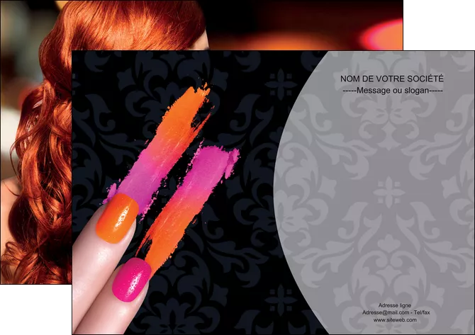 faire affiche cosmetique beaute ongles beaute des ongles MIFCH26516