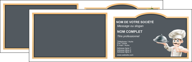 creer modele en ligne carte de visite metiers de la cuisine c MID26540