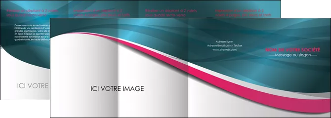 impression depliant 4 volets  8 pages  texture contexture structure MLGI26718