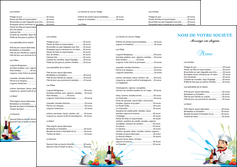 faire modele a imprimer depliant 3 volets  6 pages  metiers de la cuisine menu restaurant restaurant francais MLGI26938