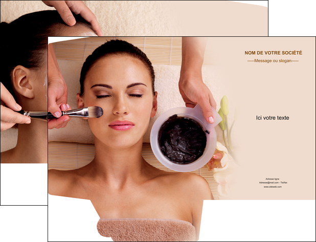 modele en ligne pochette a rabat cosmetique masque masque du visage soin du visage MLGI26982