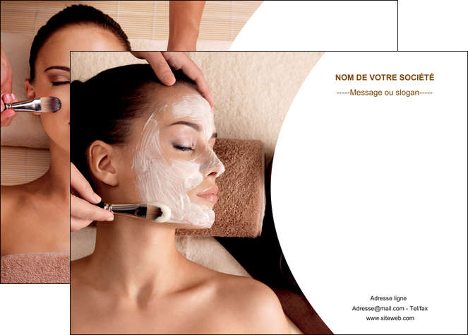 imprimer affiche centre esthetique  masque masque du visage soin du visage MIFBE27022