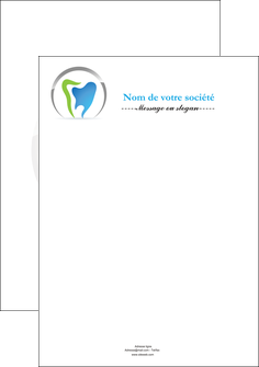 exemple affiche dentiste dents soins dentaires caries MIDLU27130