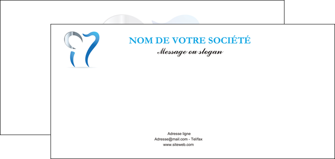 exemple flyers dentiste dents soins dentaires caries MIDBE27148