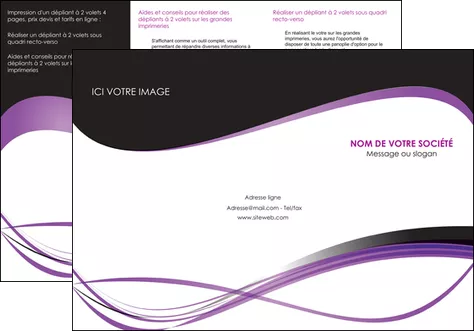 exemple depliant 3 volets  6 pages  textures contextures structure MID27488