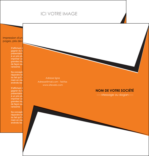 exemple depliant 2 volets  4 pages  textures contextures structure MIFBE27558