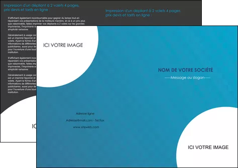 imprimer depliant 2 volets  4 pages  texture contexture structure MIFBE27598