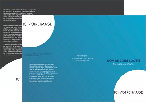 creer modele en ligne depliant 3 volets  6 pages  texture contexture structure MIFCH27604