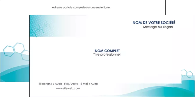 impression enveloppe medecin texture contexture structure MLIGLU27678
