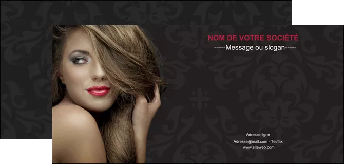 personnaliser modele de flyers centre esthetique  coiffure salon de coiffure salon de beaute MIS27726