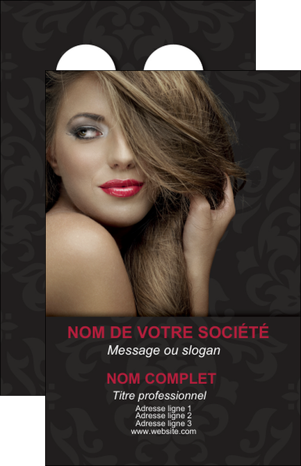 modele en ligne carte de visite centre esthetique  coiffure salon de coiffure salon de beaute MLIGCH27736