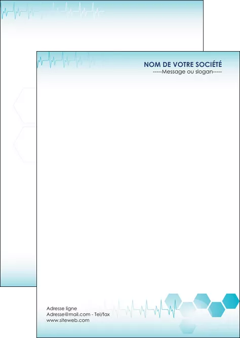 creer modele en ligne flyers materiel de sante texture contexture structure MIFLU27842