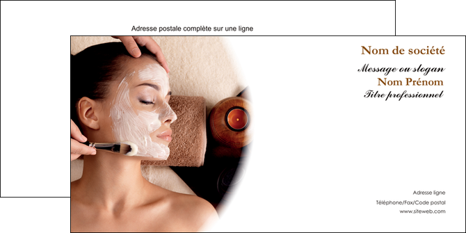 imprimerie enveloppe centre esthetique  masque masque du visage soin du visage MIS27864