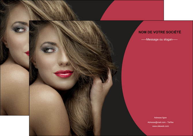 faire modele a imprimer affiche centre esthetique  cheveux coiffure salon de coiffure MLGI27936
