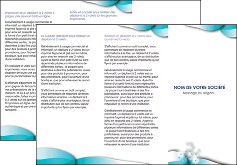 imprimer depliant 3 volets  6 pages  medecin texture contexture structure MIFBE27978
