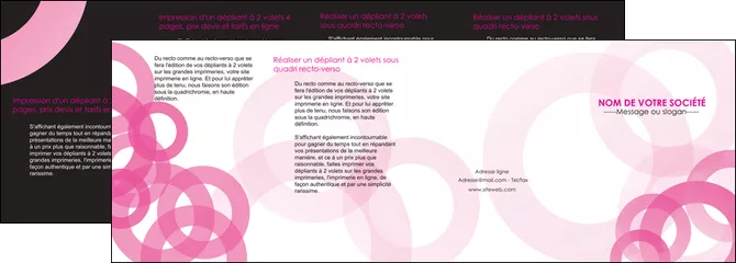 cree depliant 4 volets  8 pages  texture structure contexture MLGI28430