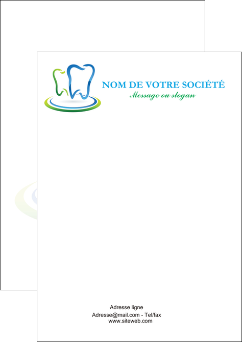 imprimerie flyers dentiste dents http   wwwlesgrandesimprimeriescom assets img3 ud_preview i28487_c1_p1png dents dentiste MLIG28500