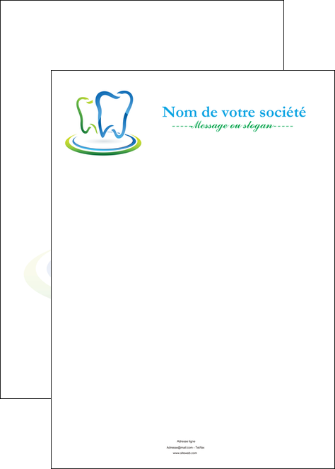 maquette en ligne a personnaliser affiche dentiste dents http   wwwlesgrandesimprimeriescom assets img3 ud_preview i28487_c1_p1png dents dentiste MIFBE28508