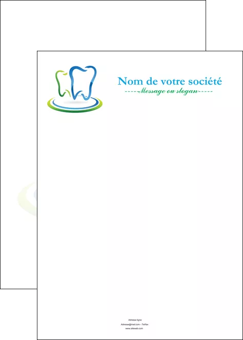 maquette en ligne a personnaliser affiche dentiste dents http   wwwlesgrandesimprimeriescom assets img3 ud_preview i28487_c1_p1png dents dentiste MLIGLU28508