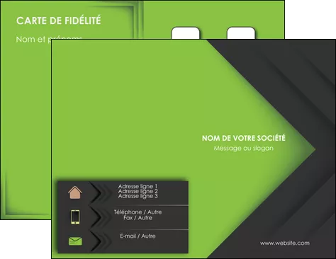 impression carte de visite texture contexture structure MIFCH28644