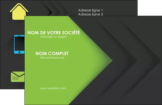 modele carte de visite texture contexture structure MIFCH28646