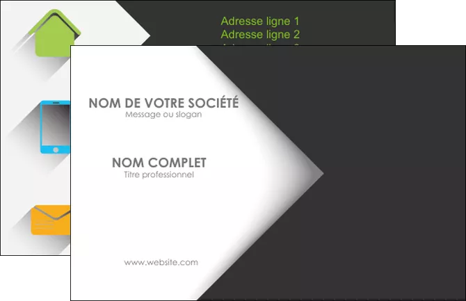 impression carte de visite texture contexture structure MLGI28756