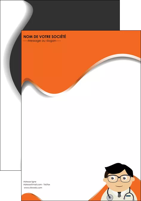 creation graphique en ligne affiche materiel de sante medecin medecine docteur MIFBE28786