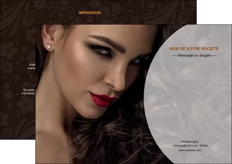 personnaliser modele de flyers cosmetique beaute bien etre coiffure MLGI28816