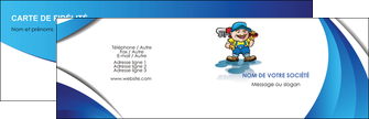 modele en ligne carte de visite plomberie plombier plomberie travail MLGI28950