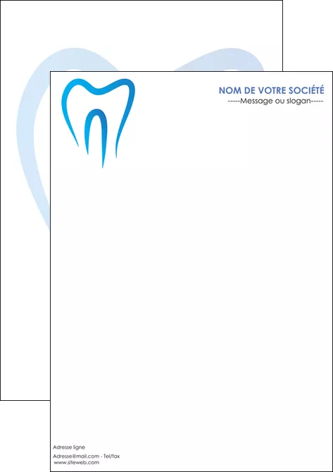 creation graphique en ligne affiche dentiste dents dentiste dentier MLGI28990