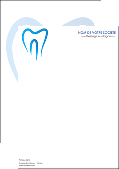 creation graphique en ligne affiche dentiste dents dentiste dentier MIF28990