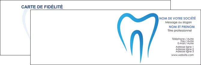 exemple carte de visite dentiste dents dentiste dentier MLGI29002