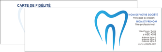 exemple carte de visite dentiste dents dentiste dentier MIFBE29002