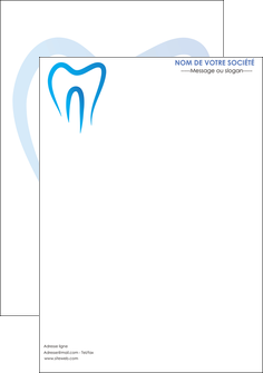 modele en ligne affiche dentiste dents dentiste dentier MIDLU29004