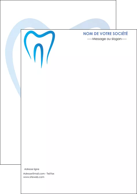 cree flyers dentiste dents dentiste dentier MLIGLU29008