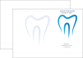 exemple pochette a rabat dentiste dents dentiste dentier MLIG29018