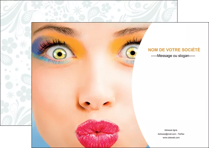 modele affiche centre esthetique  beaute bien etre coiffure MLGI29026
