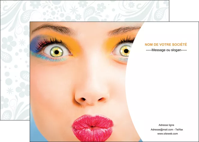 personnaliser modele de affiche centre esthetique  beaute bien etre coiffure MIFBE29032