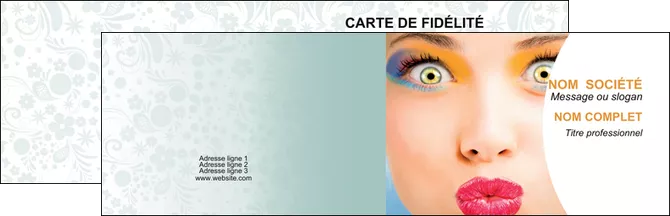 realiser carte de visite centre esthetique  beaute bien etre coiffure MIFLU29048
