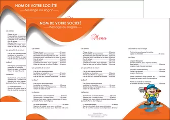 imprimerie set de table plomberie plombier plomberie travail MLGI29068