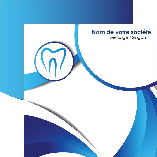 modele en ligne flyers dentiste dents dentiste dentier MIFCH29124