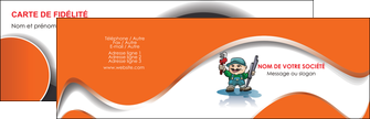 imprimer carte de visite plomberie plombier plomberie travail MLGI29188