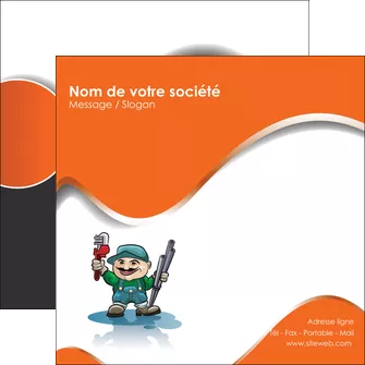 impression flyers plomberie plombier plomberie travail MLGI29198