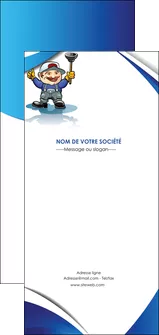 faire flyers construction plombier plomberie travail MLGI29294