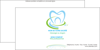 creation graphique en ligne enveloppe dentiste dents dentiste dentisterie MIDCH29350