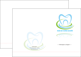modele en ligne pochette a rabat dentiste dents dentiste dentisterie MIS29380