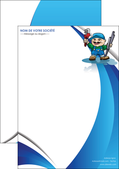 exemple affiche plomberie plombier plomberie travail MLGI29386