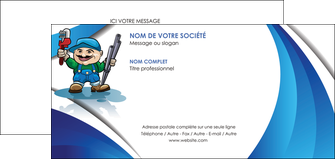 faire carte de correspondance plomberie plombier plomberie travail MLGI29408