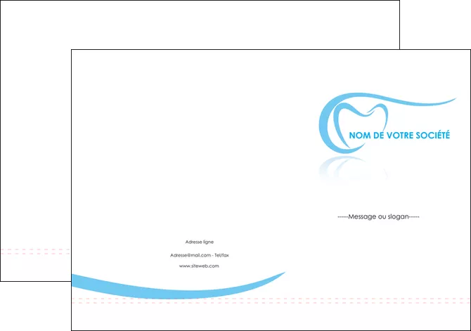 faire pochette a rabat dentiste dents dentiste dentisterie MLGI29486
