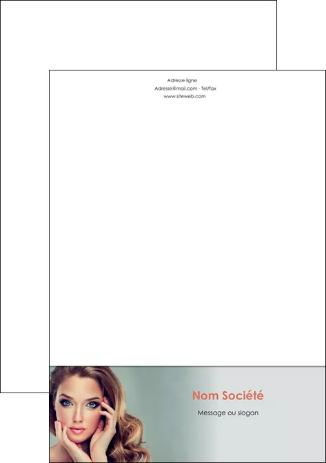 creation graphique en ligne tete de lettre centre esthetique  beaute bien etre coiffure MLIGLU29622